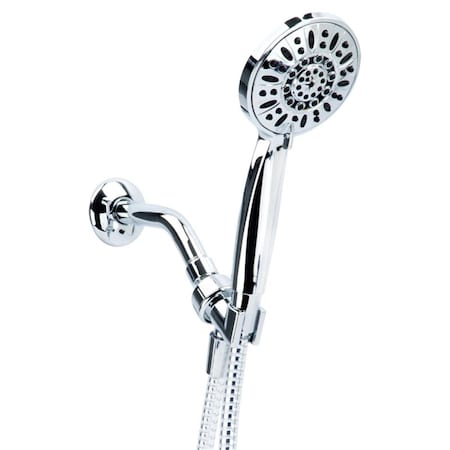 Comfortcorrect 1.8 GPM 3 Settings Handheld Chrome Showerhead CO2738480